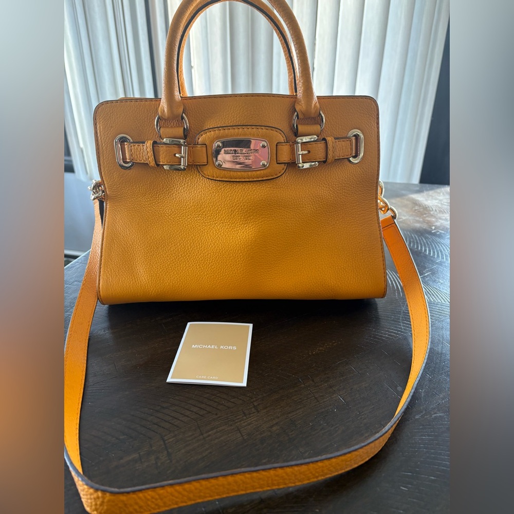 Michael Kors Women's  Yellow Satchel